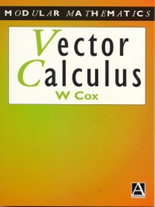 Upplýsingar um Vector Calculus eftir William Cox - Biðlisti